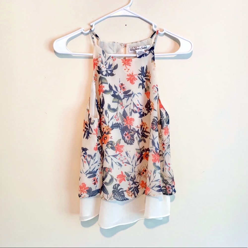 Sans Souci Floral Blouse